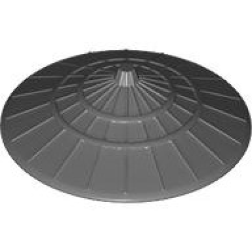 Деталь LEGO 93059 Minifigure, Headgear Hat, Conical Asian - Dark Bluish Gray