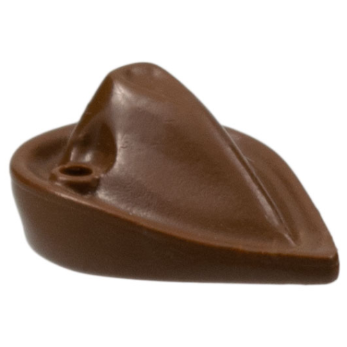 Деталь LEGO 4506 Minifigure, Headgear Hat, Forestmen's (Bycocket) - Brown