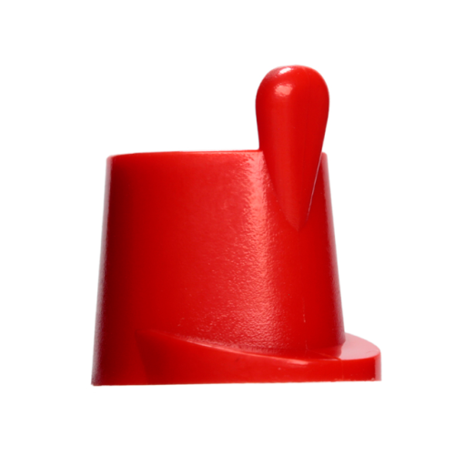 Деталь LEGO 2545 Minifigure, Headgear Hat, Imperial Guard Shako - Red