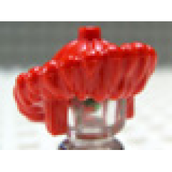 Minifigure, Headgear Hat, Mongolian - Red