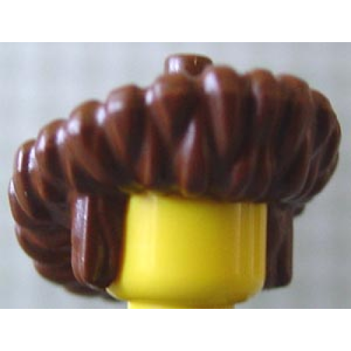 Деталь LEGO x261 Minifigure, Headgear Hat, Mongolian - Brown