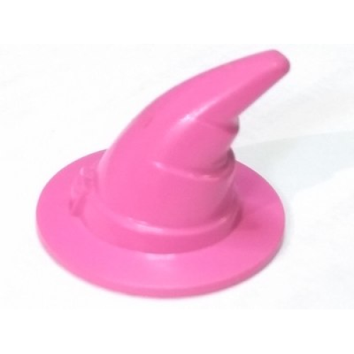 Деталь LEGO 6131 Minifigure, Headgear Hat, Wizard / Witch - Dark Pink