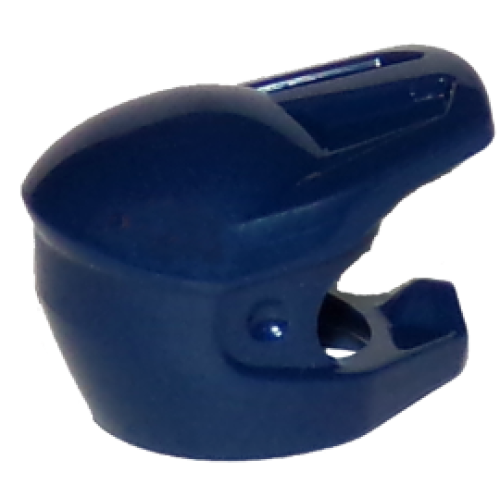 Деталь LEGO 35458 Minifigure, Headgear Helmet Dirt Bike - Dark Blue