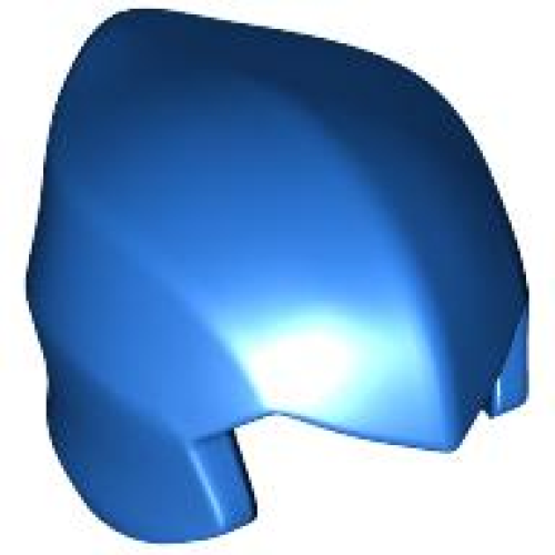 Деталь LEGO 2187 Minifigure, Headgear Ninjago Wrap / Hood Smooth - Blue