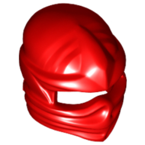 Деталь LEGO 98133 Minifigure, Headgear Ninjago Wrap Type 1 - Red