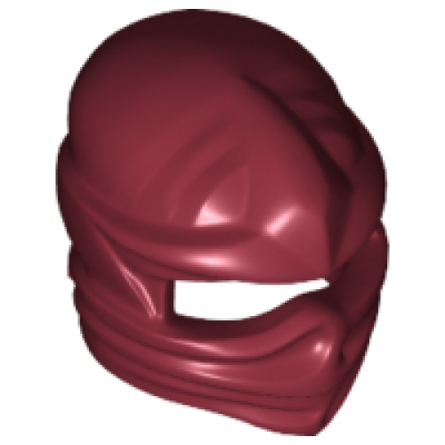 Деталь LEGO 98133 Minifigure, Headgear Ninjago Wrap Type 1 - Dark Red