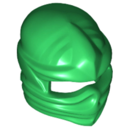 Деталь LEGO 98133 Minifigure, Headgear Ninjago Wrap Type 1 - Green