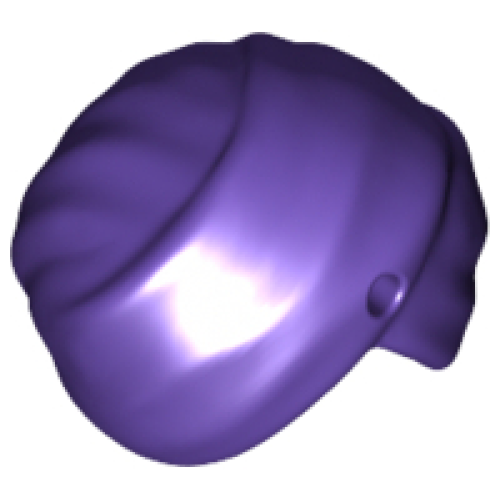 Деталь LEGO 40235 Minifigure, Headgear Turban with Hole - Dark Purple