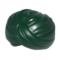 Minifigure, Headgear Turban without Hole - Dark Green