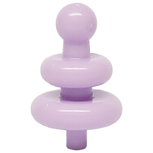Деталь LEGO 5525 Minifigure, Antenna with 2 Diffusers and Small Pin - Lavender
