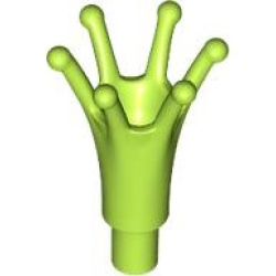 Minifigure, Crown with Bar - Lime