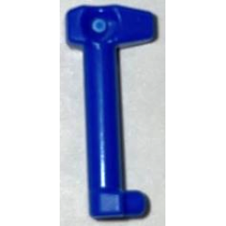Minifigure, Helmet Antenna / Rangefinder with Rounded Shaft for Helmet SW Clone Trooper with Holes - Blue