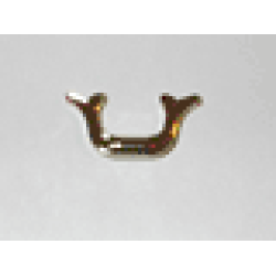 Minifigure, Helmet Ninja Horn - Chrome Gold
