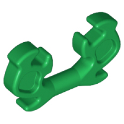 Minifigure, Helmet Ninja Horn Elaborate - Green