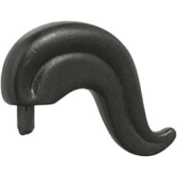 Minifigure, Plume Feather Large - Black
