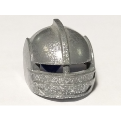 Minifigure, Visor Fanciful for Danju - Speckle DBGray-Silver