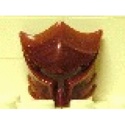 Minifigure, Visor Fanciful for Vladek - Dark Red