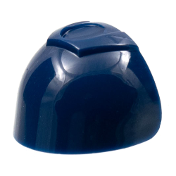 Minifigure, Visor Large with Trapezoid Area on Top - Dark Blue