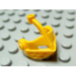 Minifigure, Visor Pointed - Bright Light Orange
