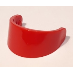 Minifigure, Visor Standard - Red