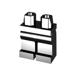 Hips and Legs Plain - Chrome Black