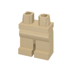 Hips and Legs Plain - Tan