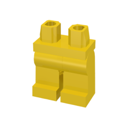 Hips and Legs Plain - Yellow