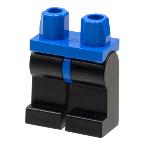Деталь LEGO 970c11 Hips and Black Legs - Blue
