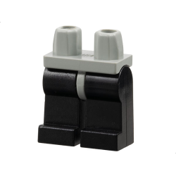 Hips and Black Legs - Light Gray