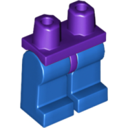 Hips and Blue Legs - Dark Purple