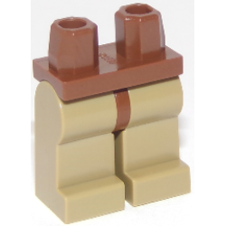 Hips and Dark Tan Legs - Reddish Brown