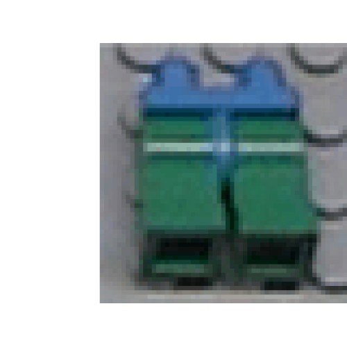 Деталь LEGO 970c06 Hips and Green Legs - Blue