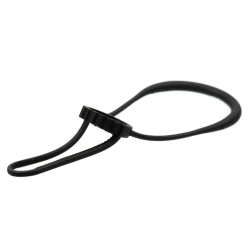 Belville Horse Bridle - Flexible Rubber - Black