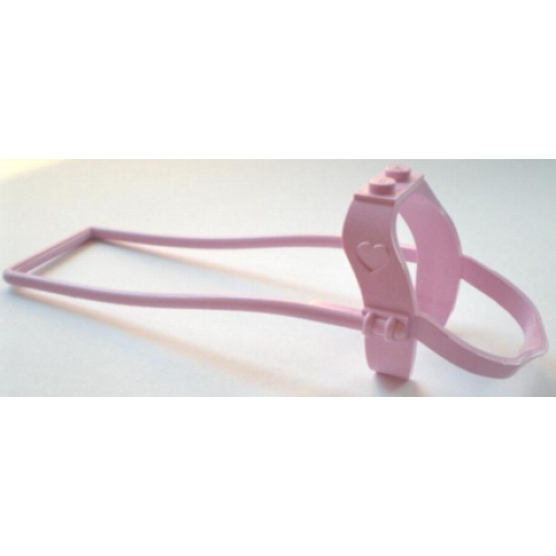 Деталь LEGO 33210 Belville Horse Harness with Shafts - Bright Pink