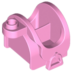 Friends Horse Saddle with Stirrups and Top Stud - Bright Pink