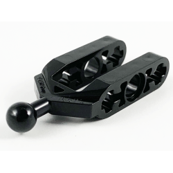 Technic, Steering Knuckle Arm with Tow Ball - Black