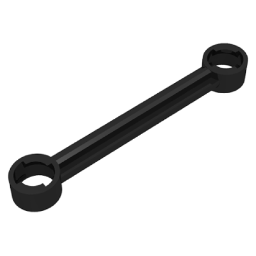 Деталь LEGO 2739b Technic, Link 1 x 6 with Stoppers - Black
