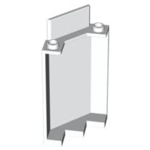 Деталь LEGO 87421 Panel 3 x 3 x 6 Corner Wall without Bottom Indentations - White