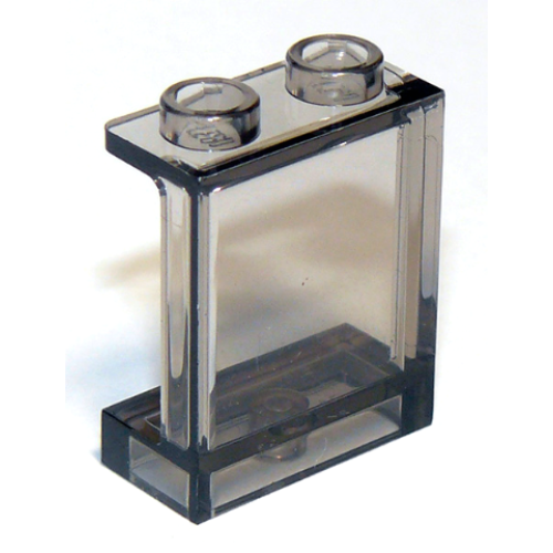 Деталь LEGO 87552 Panel 1 x 2 x 2 with Side Supports - Hollow Studs - Trans-Brown