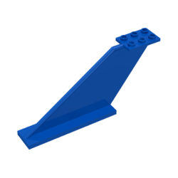 Tail 12 x 2 x 5 - Blue