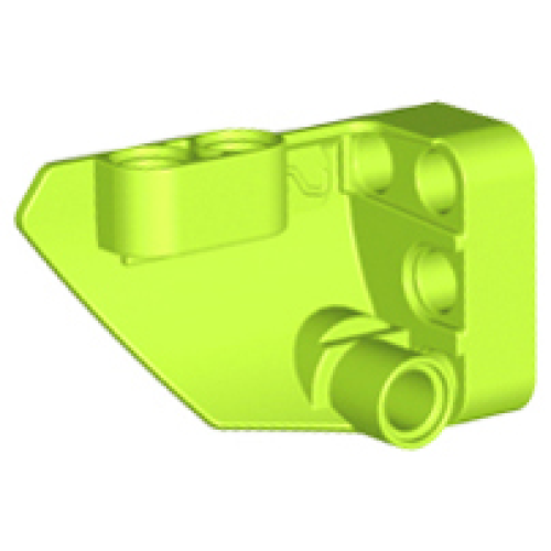 Деталь LEGO 87086 Technic, Panel Fairing # 2 Small Smooth Short, Side B - Lime