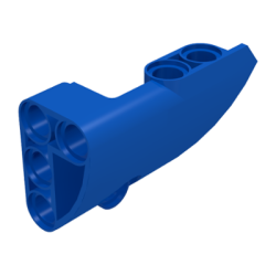 Technic, Panel Fairing # 2 Small Smooth Short, Side B - Blue Technic, Panel Fairing # 2 Small Smooth Short, Side B - Blue