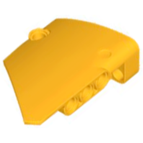 Деталь LEGO 64680 Technic, Panel Fairing #14 Large Short Smooth, Side B - Bright Light Orange