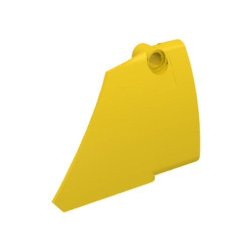 Деталь LEGO 64680 Technic, Panel Fairing #14 Large Short Smooth, Side B - Yellow