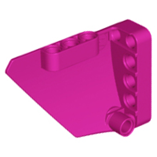 Деталь LEGO 64680 Technic, Panel Fairing #14 Large Short Smooth, Side B - Magenta
