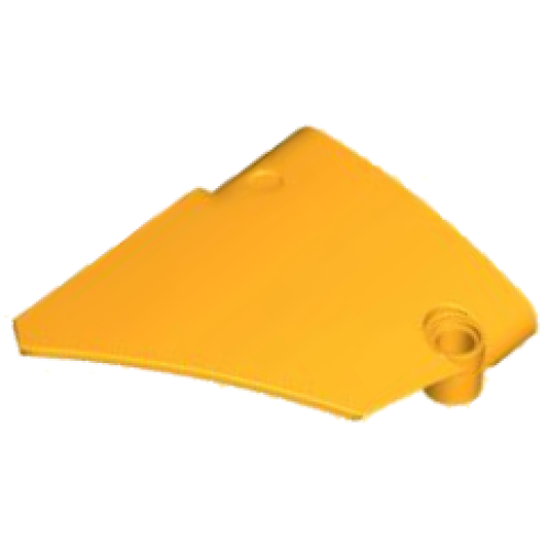 Деталь LEGO 64394 Technic, Panel Fairing #13 Large Short Smooth, Side A - Bright Light Orange