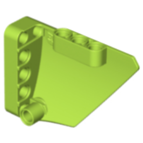 Деталь LEGO 64394 Technic, Panel Fairing #13 Large Short Smooth, Side A - Lime