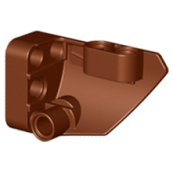 Technic, Panel Fairing # 1 Small Smooth Short, Side A - Reddish Brown Technic, Panel Fairing # 1 Small Smooth Short, Side A - Reddish Brown