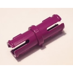 Technic, Pin with Short Friction Ridges - Purple Technic, Pin with Short Friction Ridges - Purple