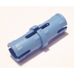 Technic, Pin with Short Friction Ridges - Medium Blue Technic, Pin with Short Friction Ridges - Medium Blue